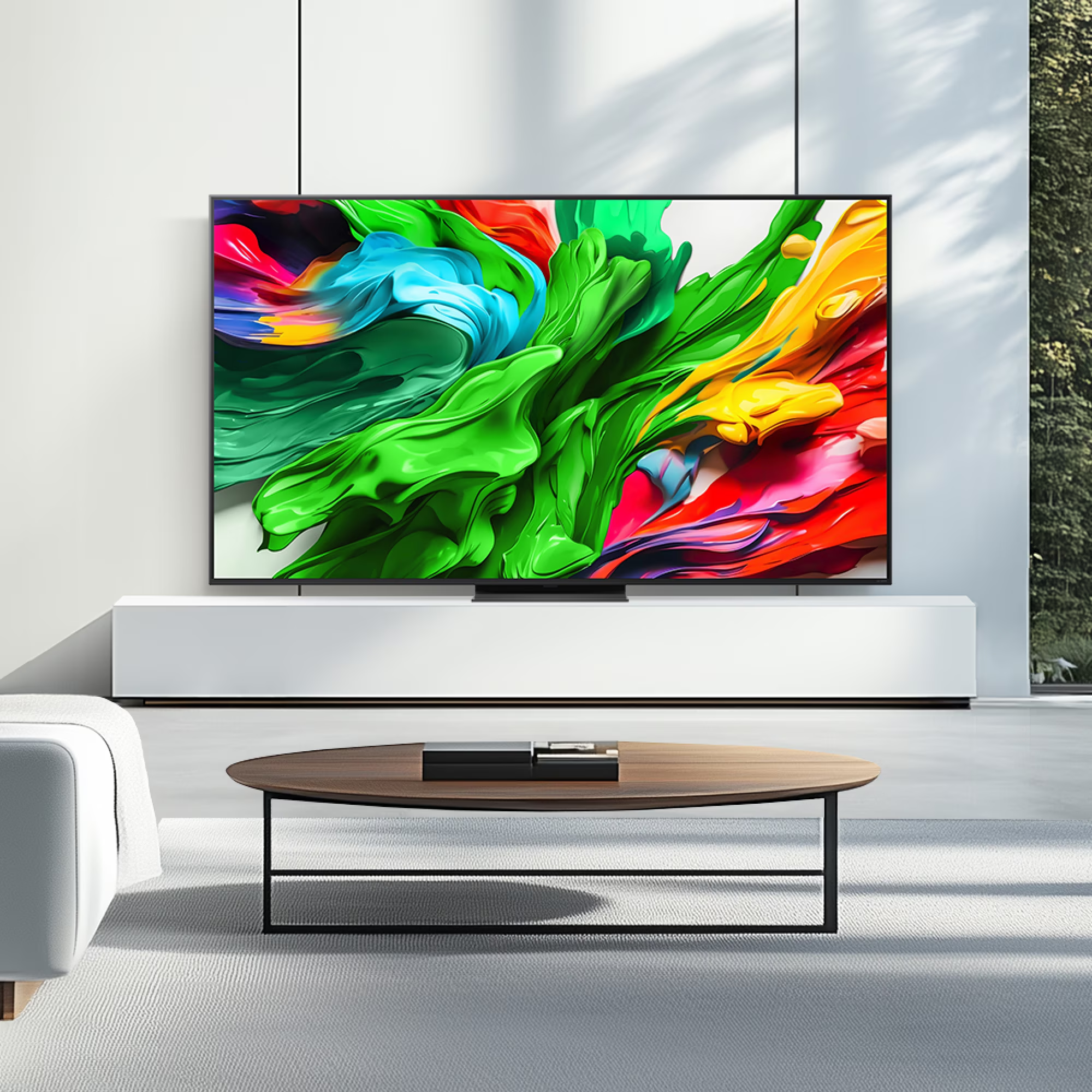 LG QNED evo AI (스탠드형) 217cm