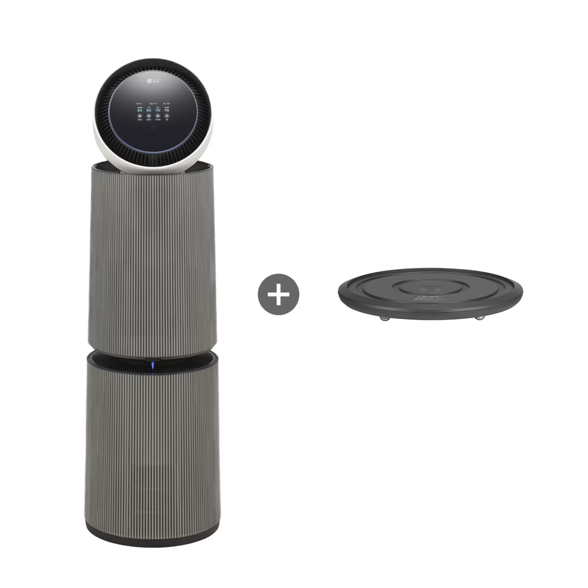 LG 퓨리케어 AI 오브제컬렉션 360˚ 공기청정기 M7 + 무빙휠 세트