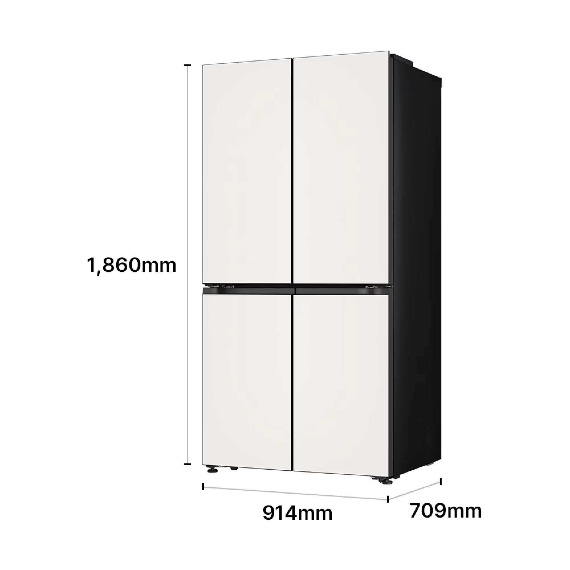LG 디오스 AI 오브제컬렉션 냉장고 Fit & Max 650L 1등급