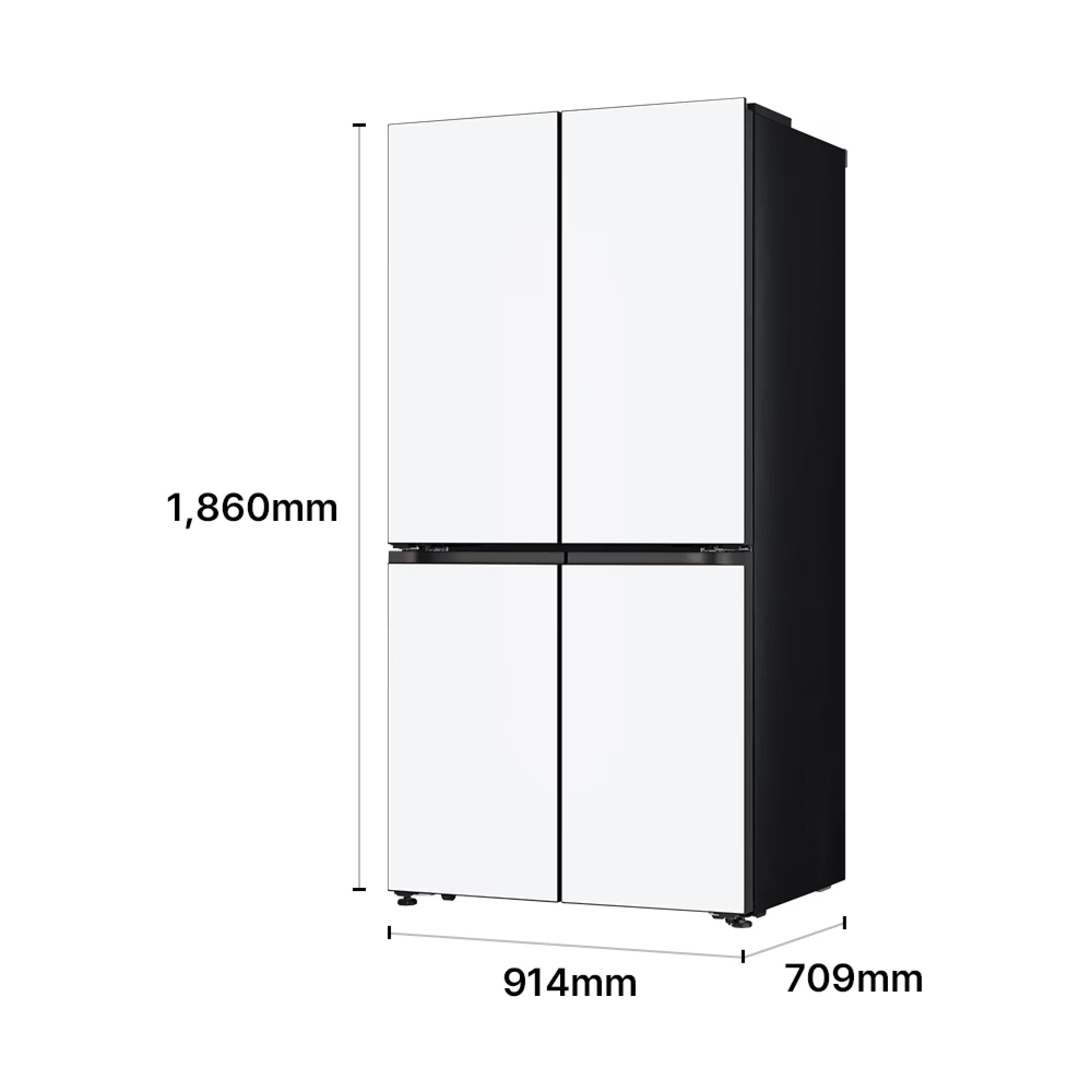 LG 디오스 AI 오브제컬렉션 냉장고 Fit & Max 650L 1등급
