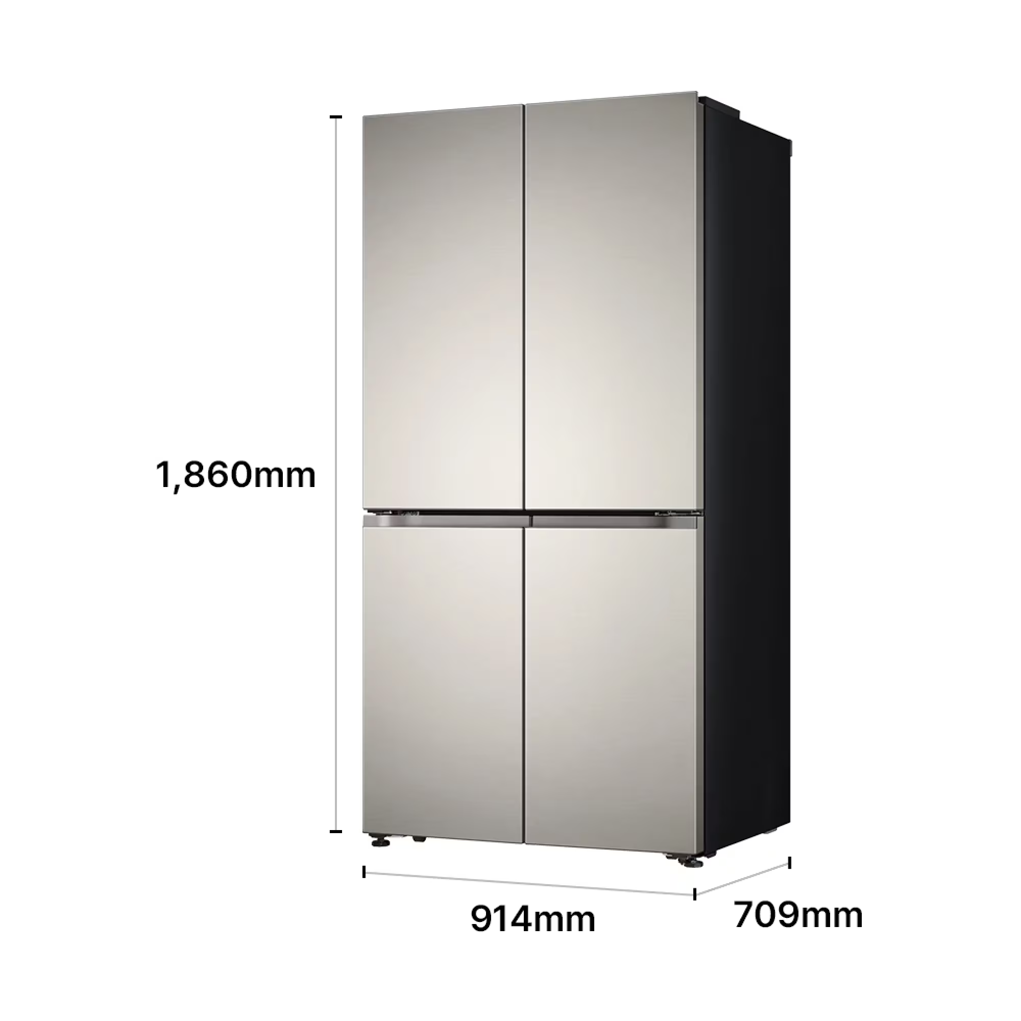 LG 디오스 AI 오브제컬렉션 냉장고 Fit & Max 650L 1등급