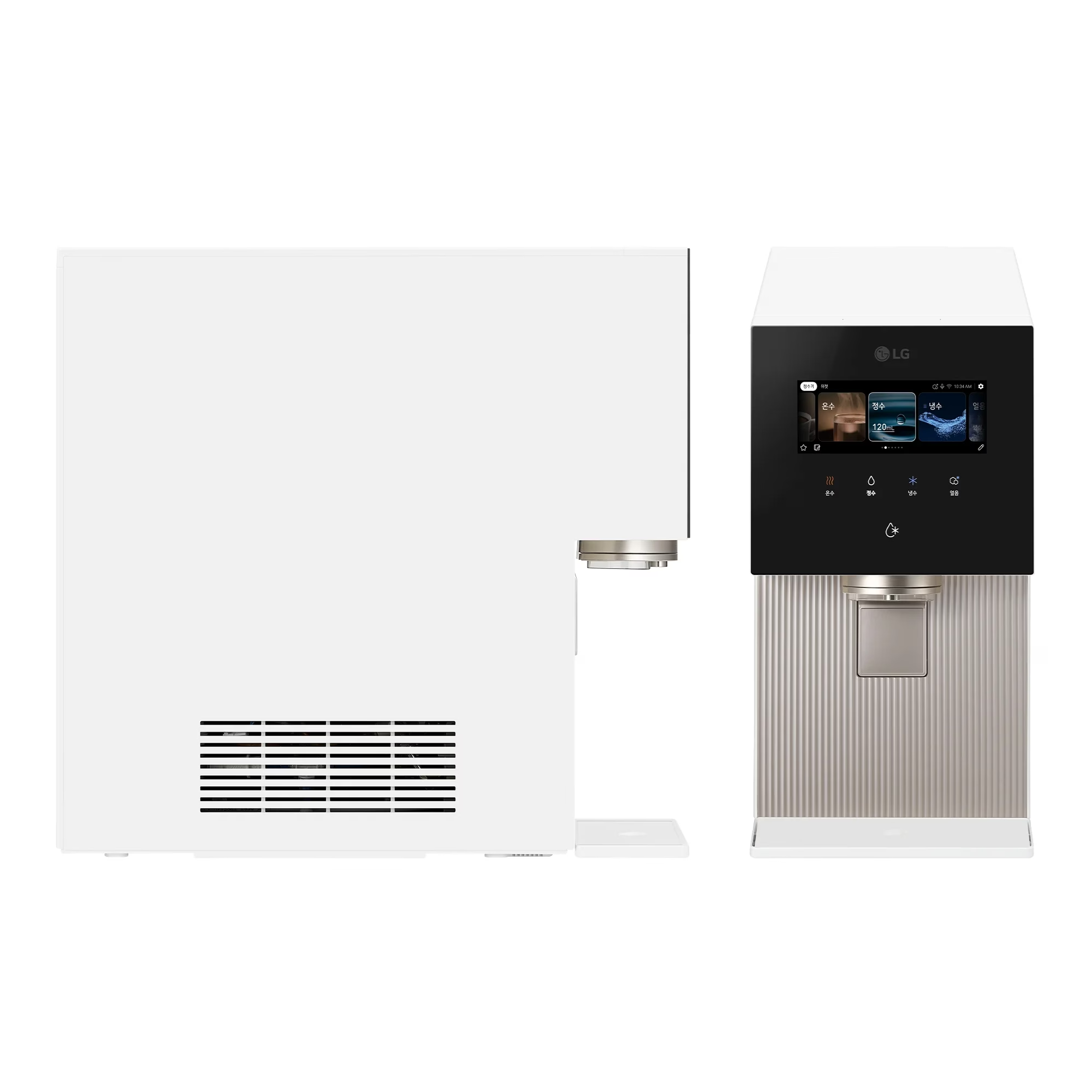 LG 퓨리케어 AI 오브제컬렉션 냉동얼음정수기 WD724RK (음성인식/맞춤 출수, 냉온정, 얼음)